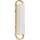 Velano LED 17 inch Brushed Brass Vanity Wall Light