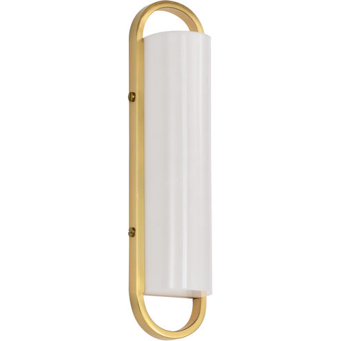 Velano LED 17 inch Brushed Brass Vanity Wall Light
