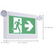 Running Man LED 14.84 inch White Exit & Emergency Ceiling Light