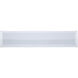 ColorQuick LED 5.5 inch White Linear Strip Ceiling Light