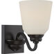 Calvin LED 8.5 inch Mahogany Bronze Vanity Light Wall Light