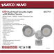 Brentwood LED 6 inch White Security Light