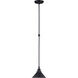 Bridgeview 1 Light 9 inch Mission Dust Bronze Mini Pendant Ceiling Light