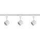 Brentwood 3 Light 120V White Track Kit Ceiling Light