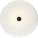 Brentwood LED 15 inch Aged Bronze Flush Mount Ceiling Light