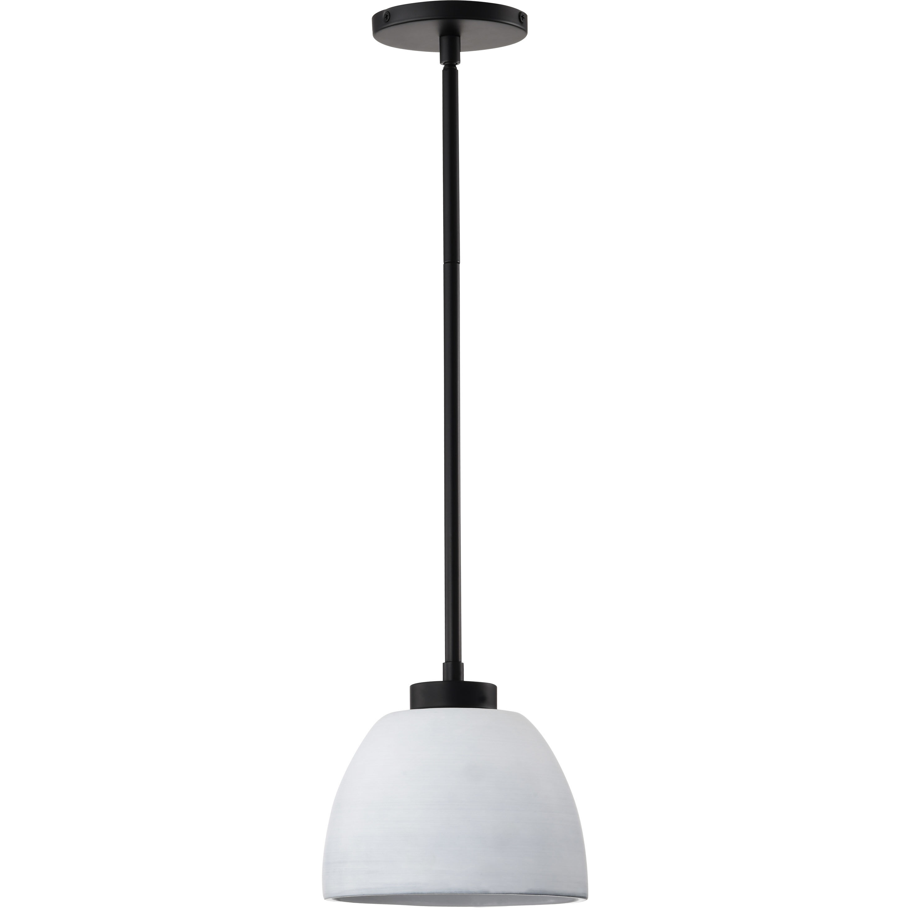 Collins 7.5 inch Matte Black Pendant Ceiling Light