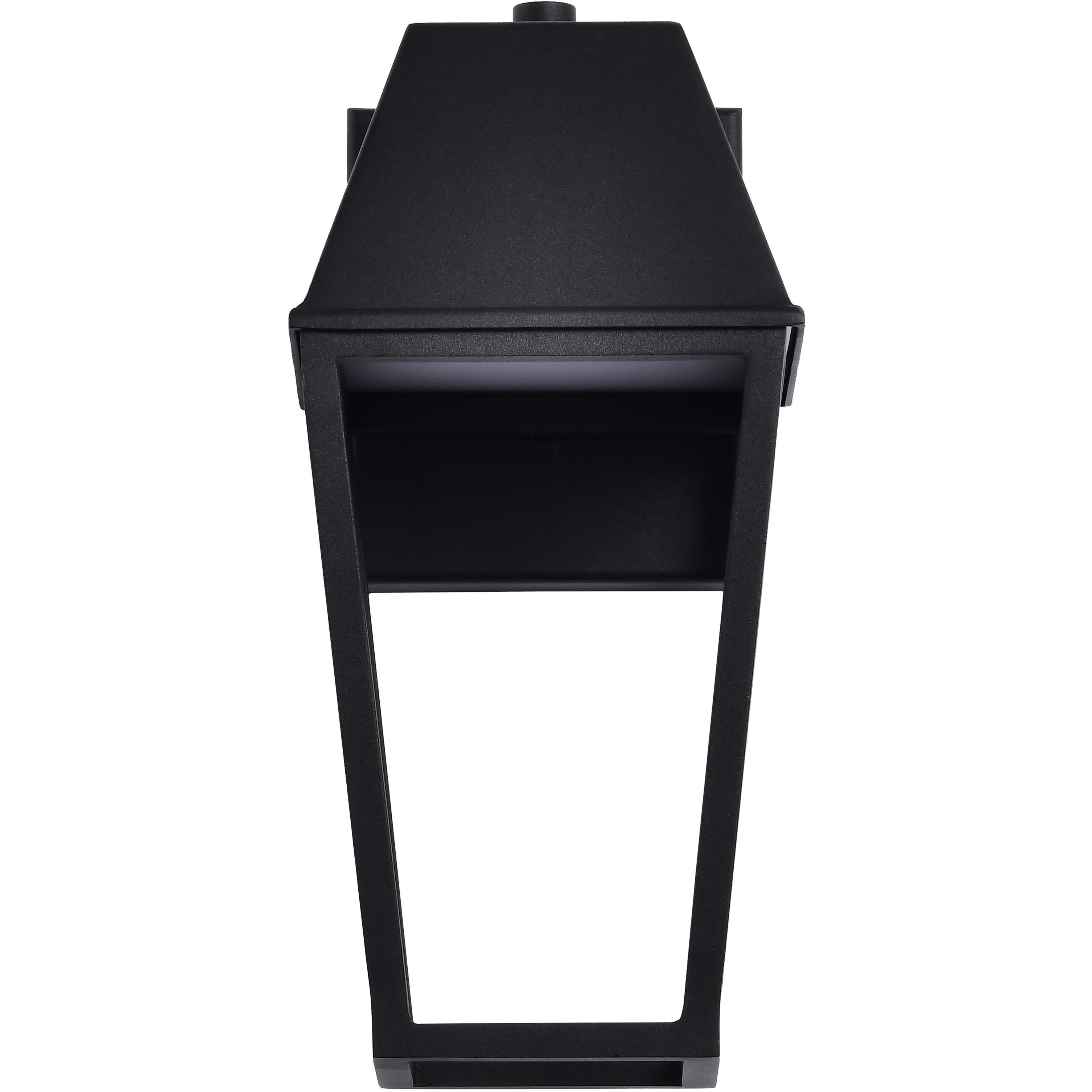 Colt LED 11.75 inch Matte Black Outdoor Wall Light