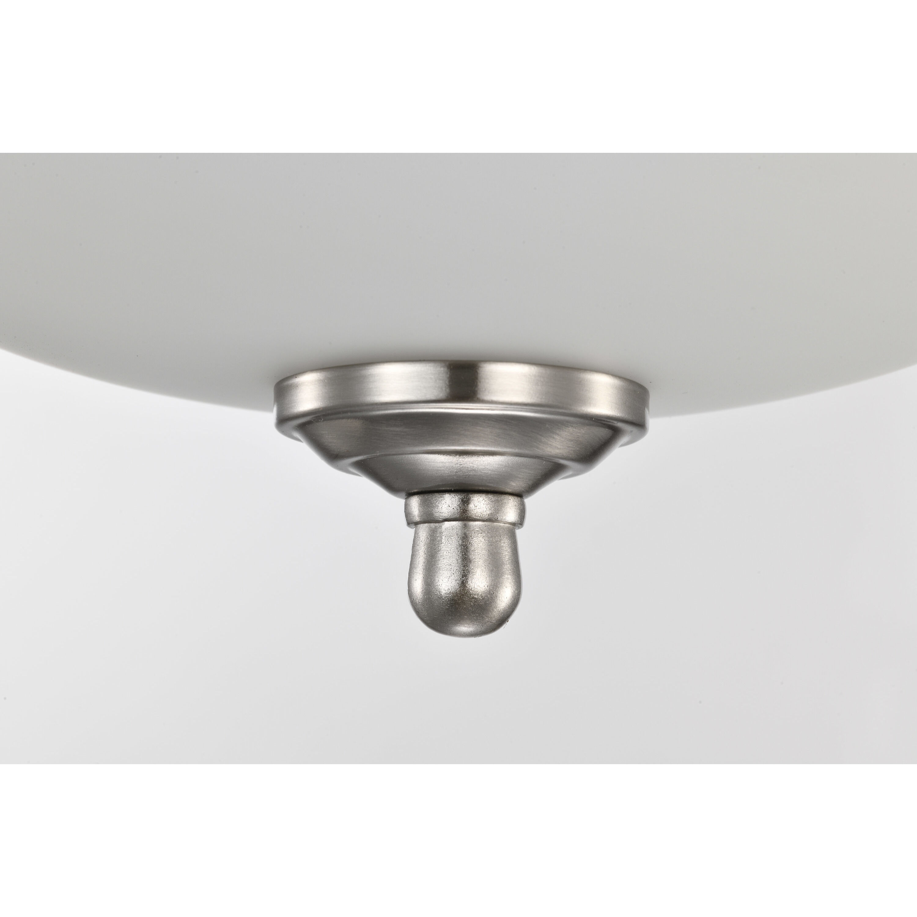 Brentwood LED 13 inch Brushed Nickel LED Flush Mount Ceiling Light