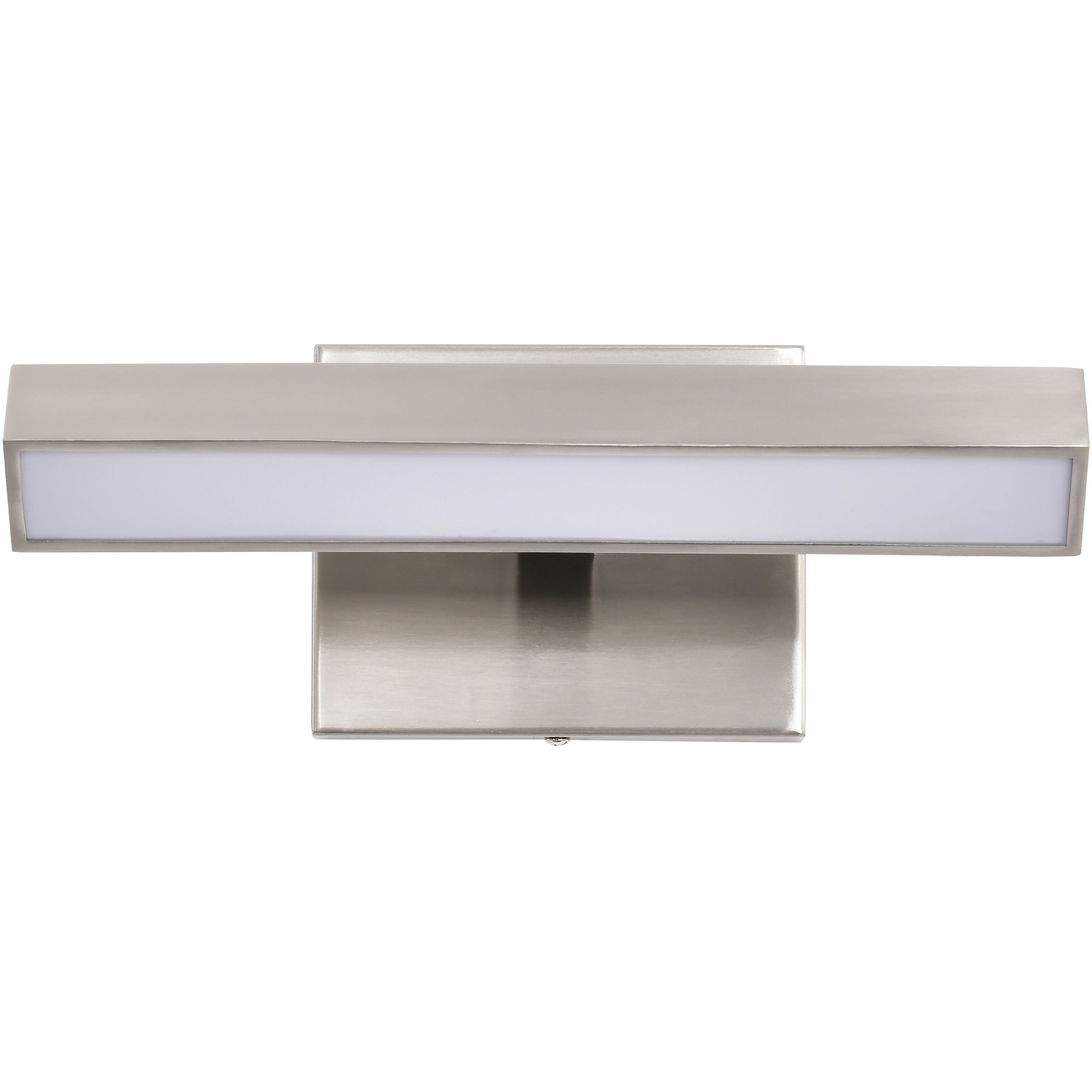Mila LED 12.2 inch Brushed Nickel Vanity Wall Light
