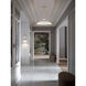 Perkins 1 Light 24 inch Matte White/Burnished Brass Pendant Ceiling Light