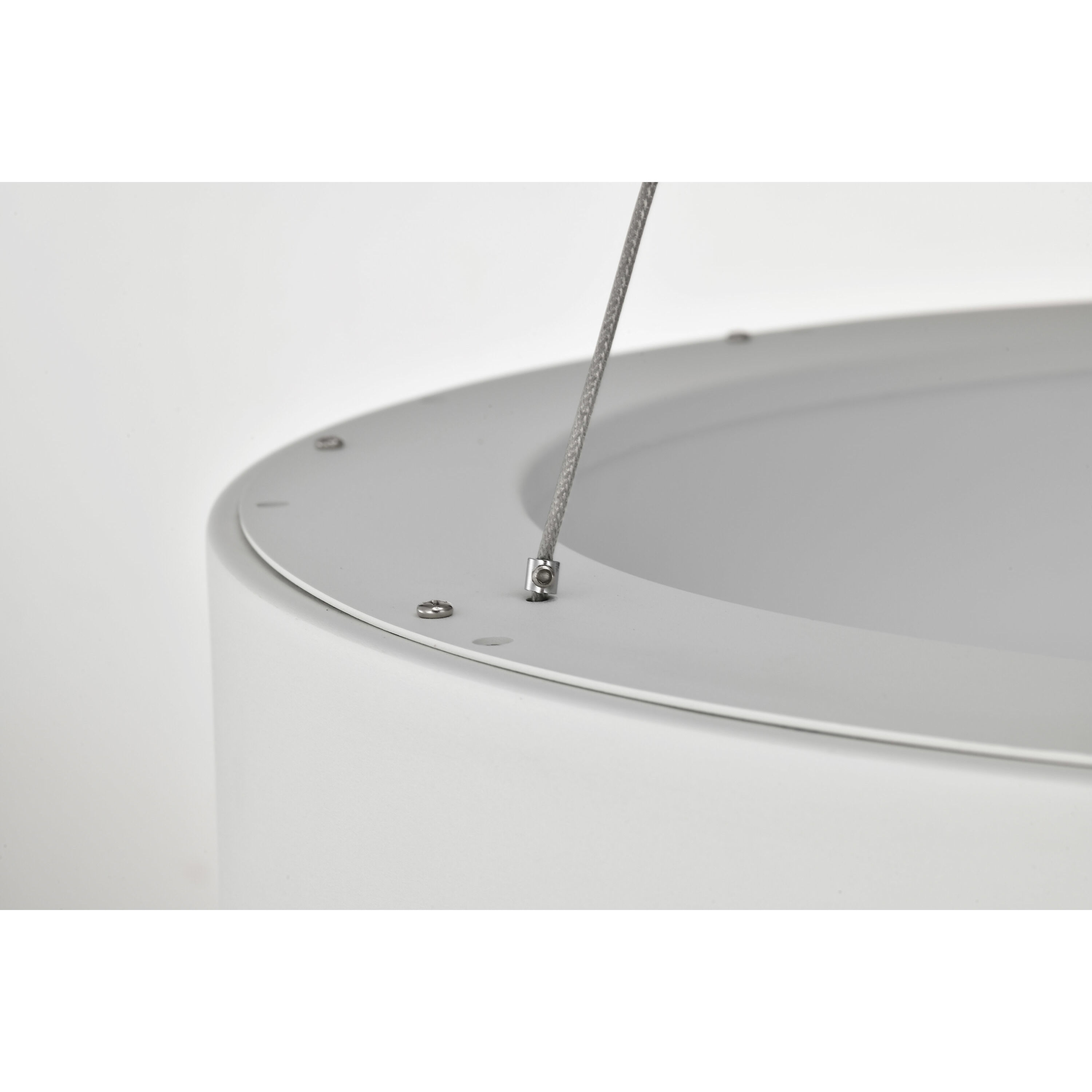 Orbit LED 23.5 inch White Pendant Ceiling Light