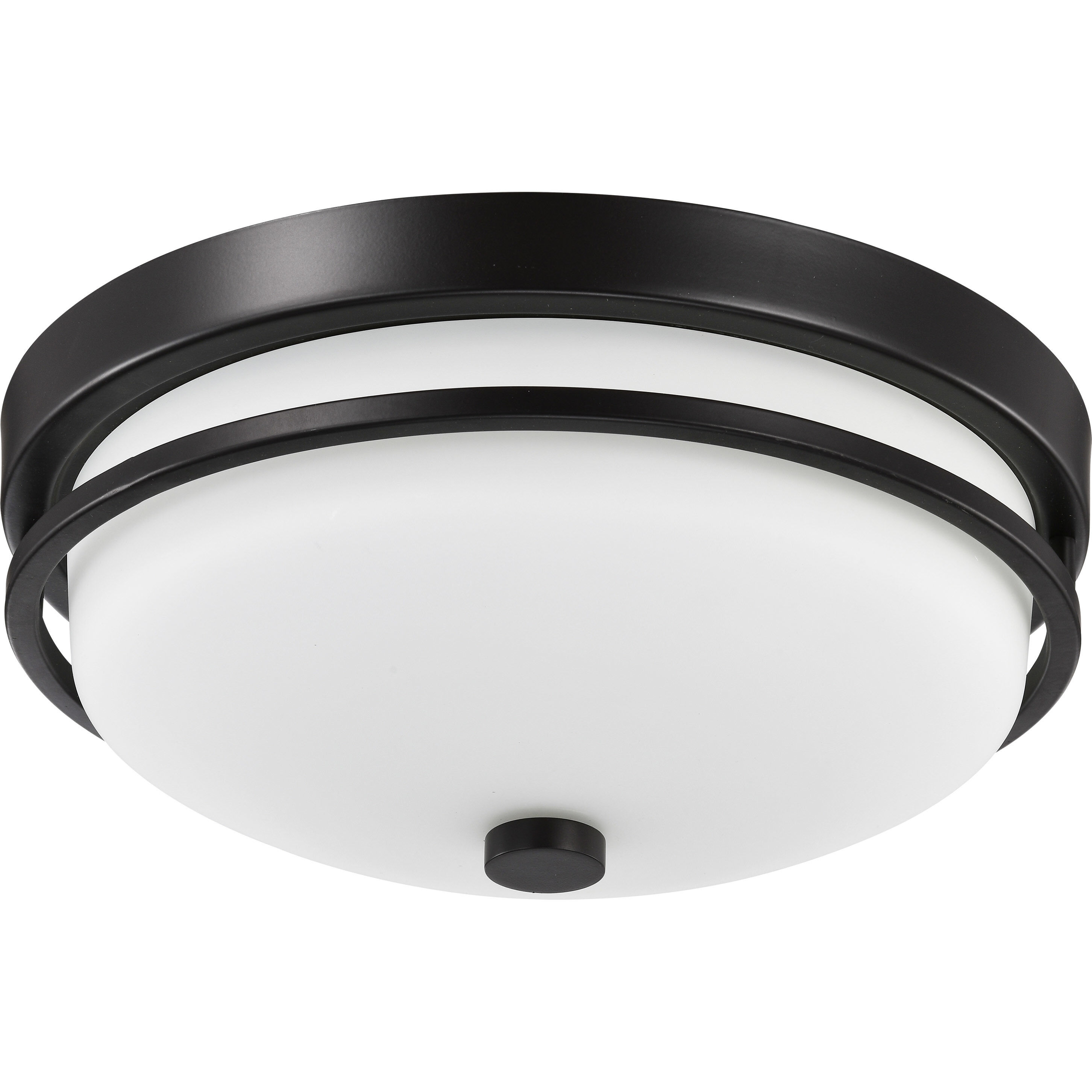 Neval 2 Light 13 inch Sudbury Bronze Flush Mount Ceiling Light