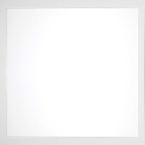 LED Backlit LED 23.75 inch White Flat Panel Ceiling Light