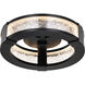 Darrow LED 13.25 inch Matte Black Flush Mount Ceiling Light