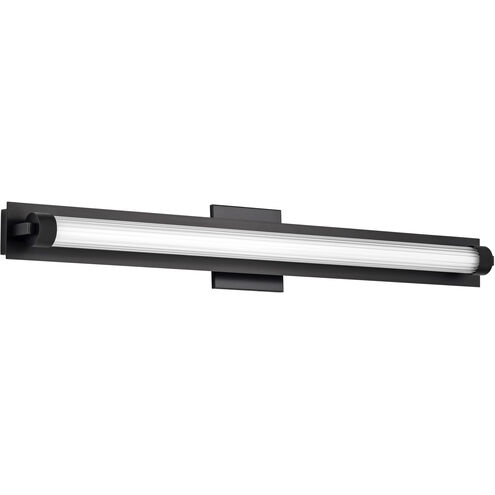 Larissa LED 32 inch Black Vanity Wall Light