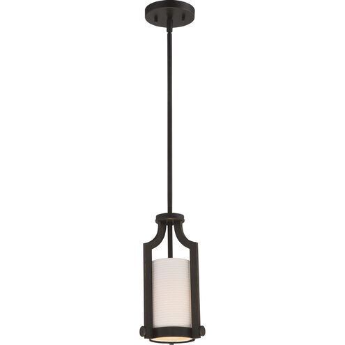 Meadow 1 Light 6.5 inch Russet Bronze Mini Pendant Ceiling Light