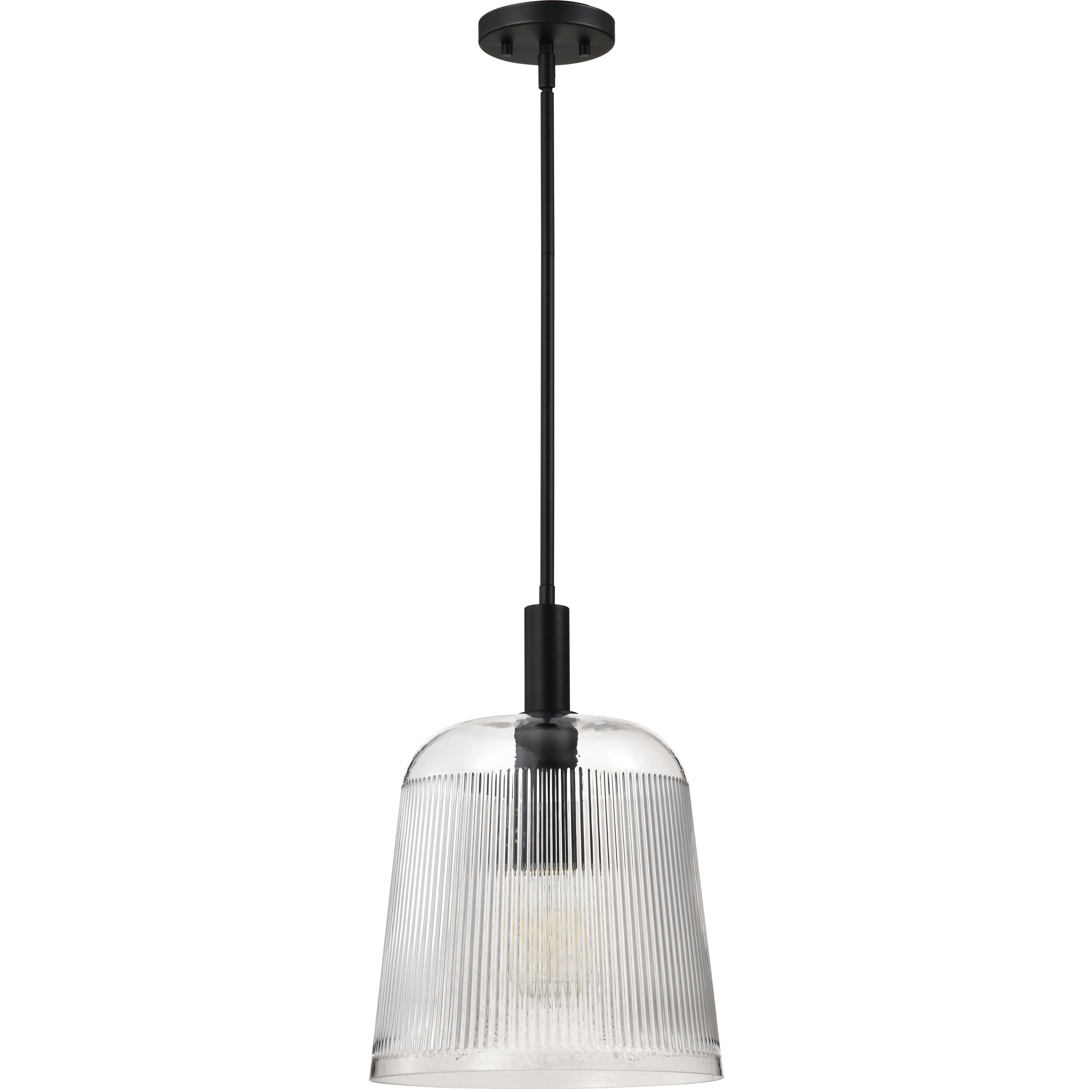 Grayson 12 inch Matte Black Pendant Ceiling Light