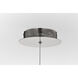 Nova LED 1.38 inch Polished Nickel Pendant Ceiling Light