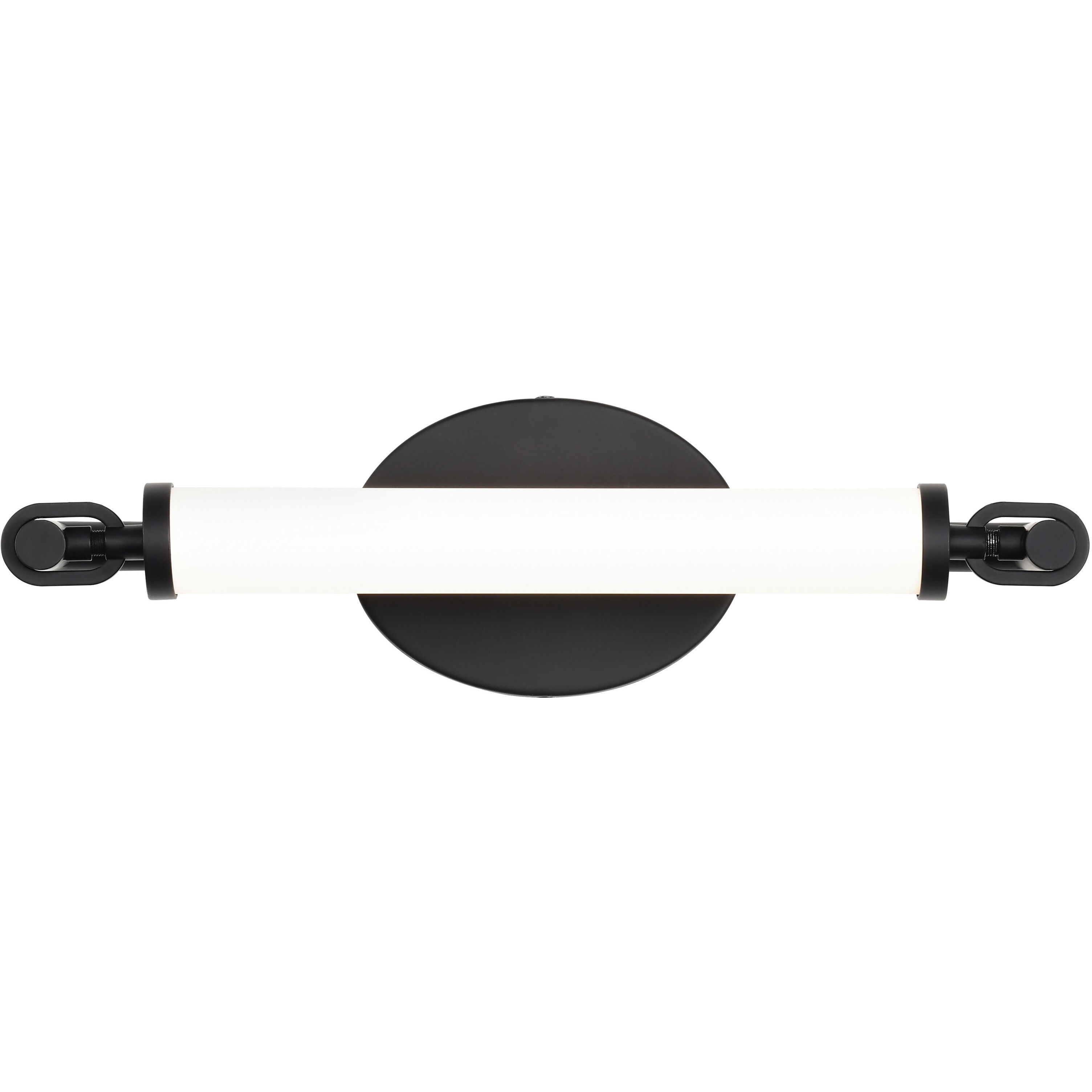 Edgeworth LED 15.75 inch Matte Black Vanity Light Wall Light