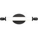 Edgeworth LED 15.75 inch Matte Black Vanity Light Wall Light
