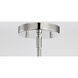 Yorktown 1 Light 10 inch Polished Nickel Pendant Ceiling Light