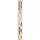Brentwood LED 24 inch White Troffer Ceiling Light, Center Basket