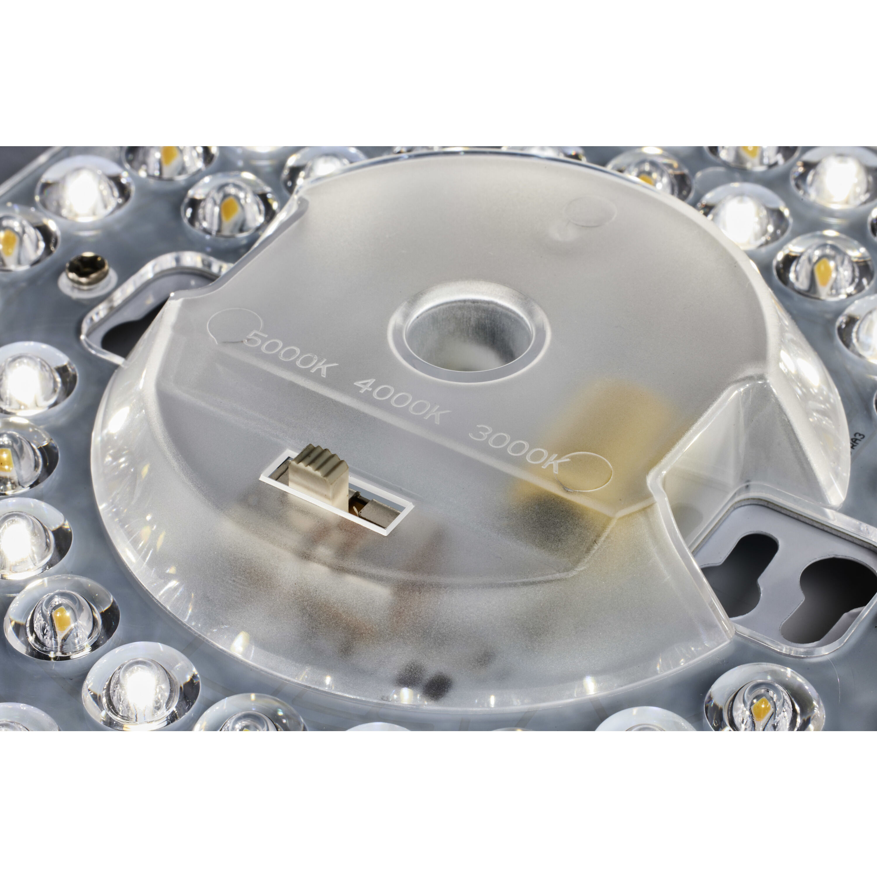 Brentwood LED 15 inch White Fabric Flush Mount Ceiling Light