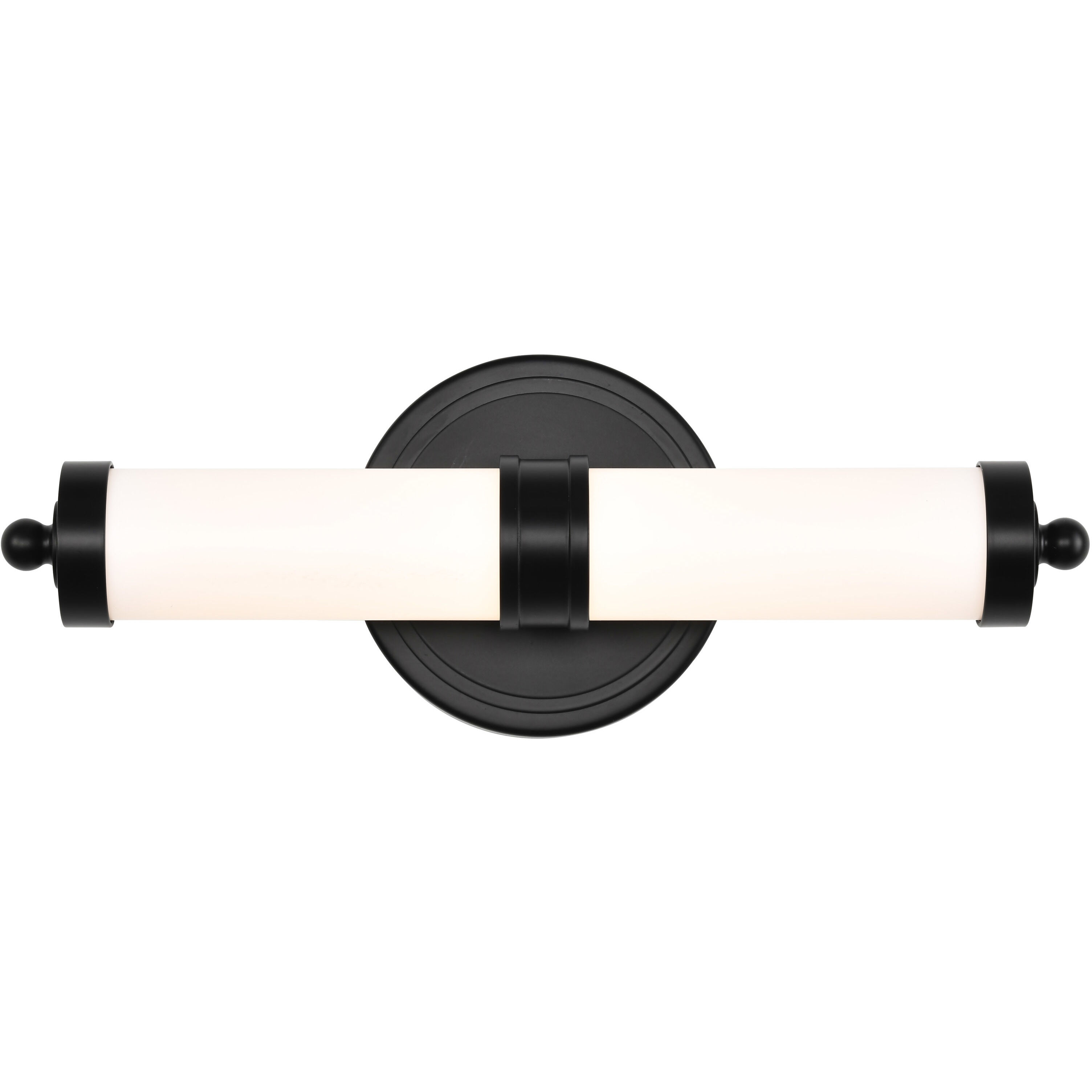 Kagen LED 13.58 inch Matte Black Bath Vanity Light Wall Light