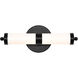 Kagen LED 13.58 inch Matte Black Bath Vanity Light Wall Light
