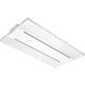 High Bay LED 23.03 inch White Linear Ceiling Light