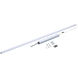 Brentwood LED 0.93 inch Silver Light Bar Ceiling Light