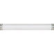 Glamour LED 49 inch Brushed Nickel Vanity Light Wall Light