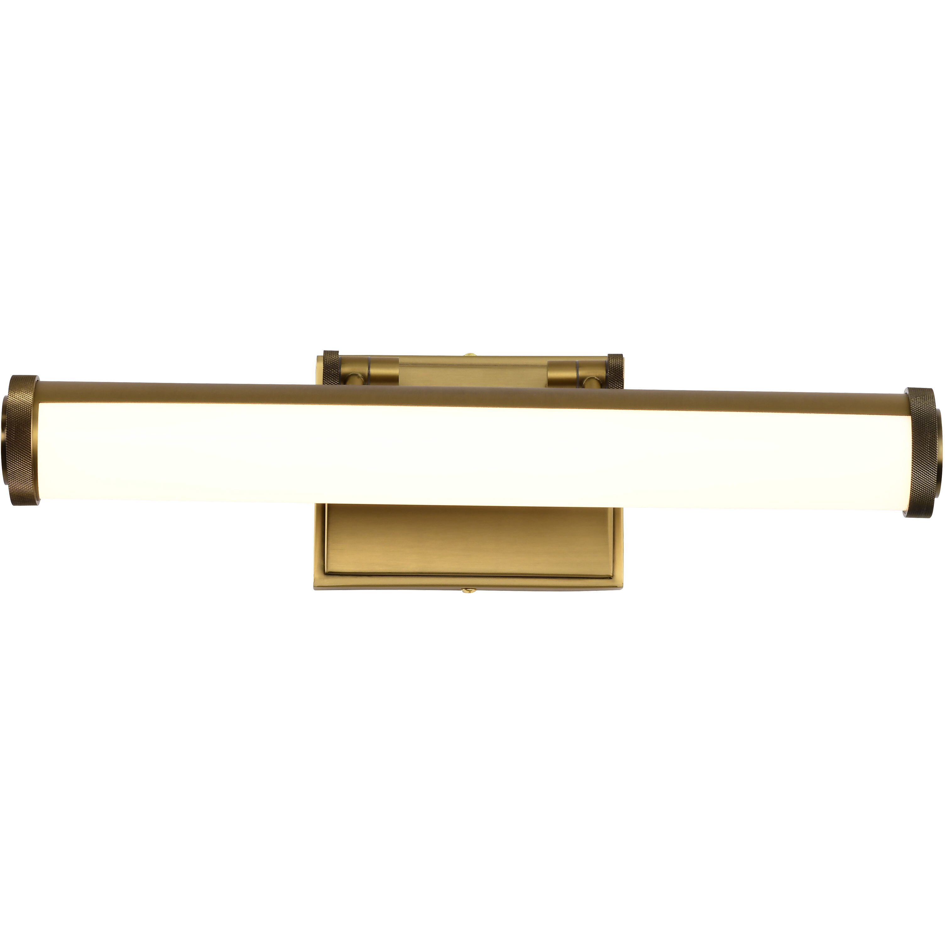 Cora LED 18.25 inch Vintage Brass Vanity Wall Light