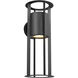 Continuum LED 17 inch Matte Black Outdoor Wall Sconce