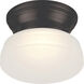 Bogie LED 6 inch Mahogany Bronze Flush Mount Ceiling Light