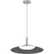 Corrine LED 18 inch Brushed Nickel Pendant Ceiling Light