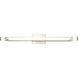 Bowman LED 35.88 inch Brushed Nickel Vanity Light Wall Light