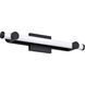 Bowman LED 24 inch Matte Black Vanity Light Wall Light