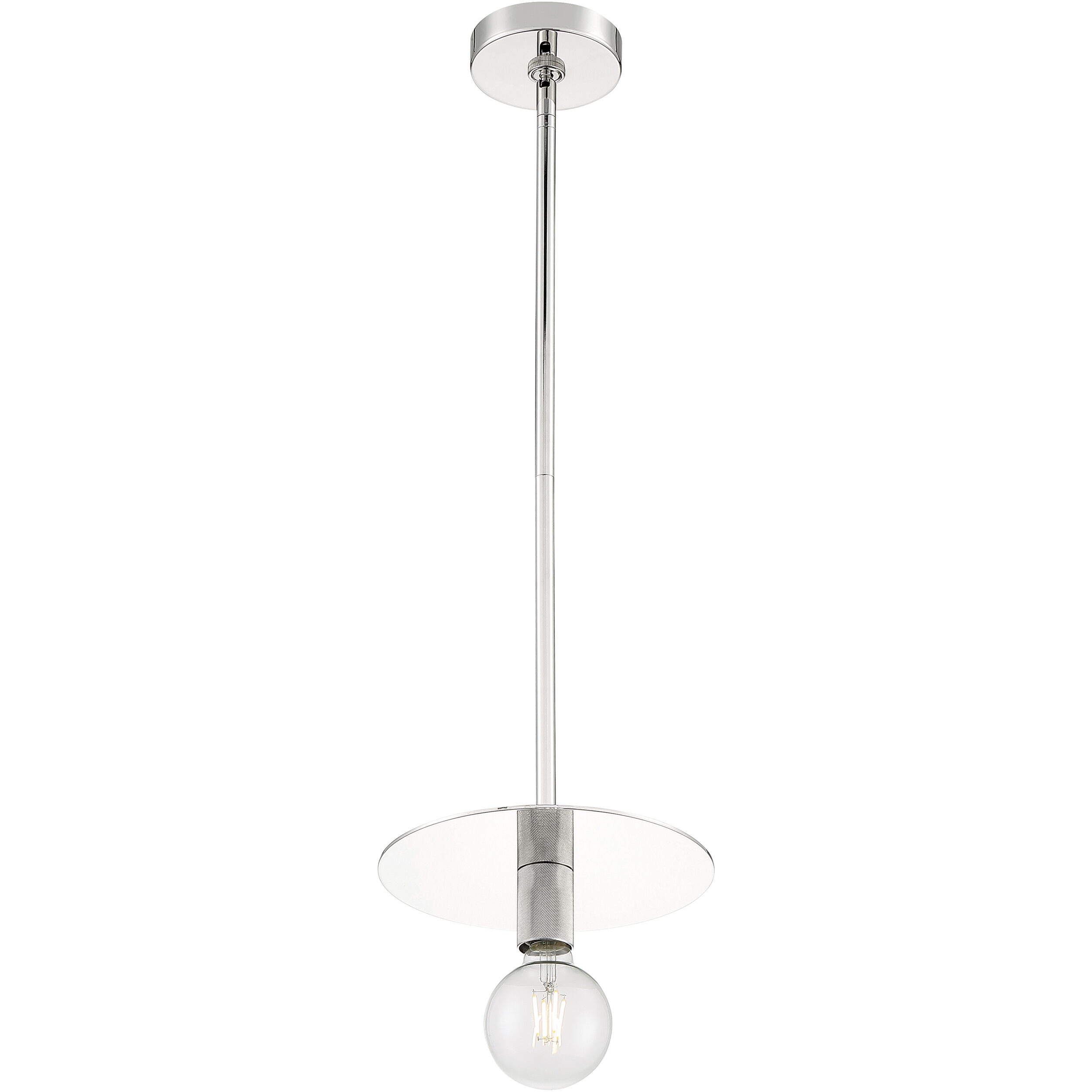 Bizet 1 Light 10 inch Polished Nickel Pendant Ceiling Light
