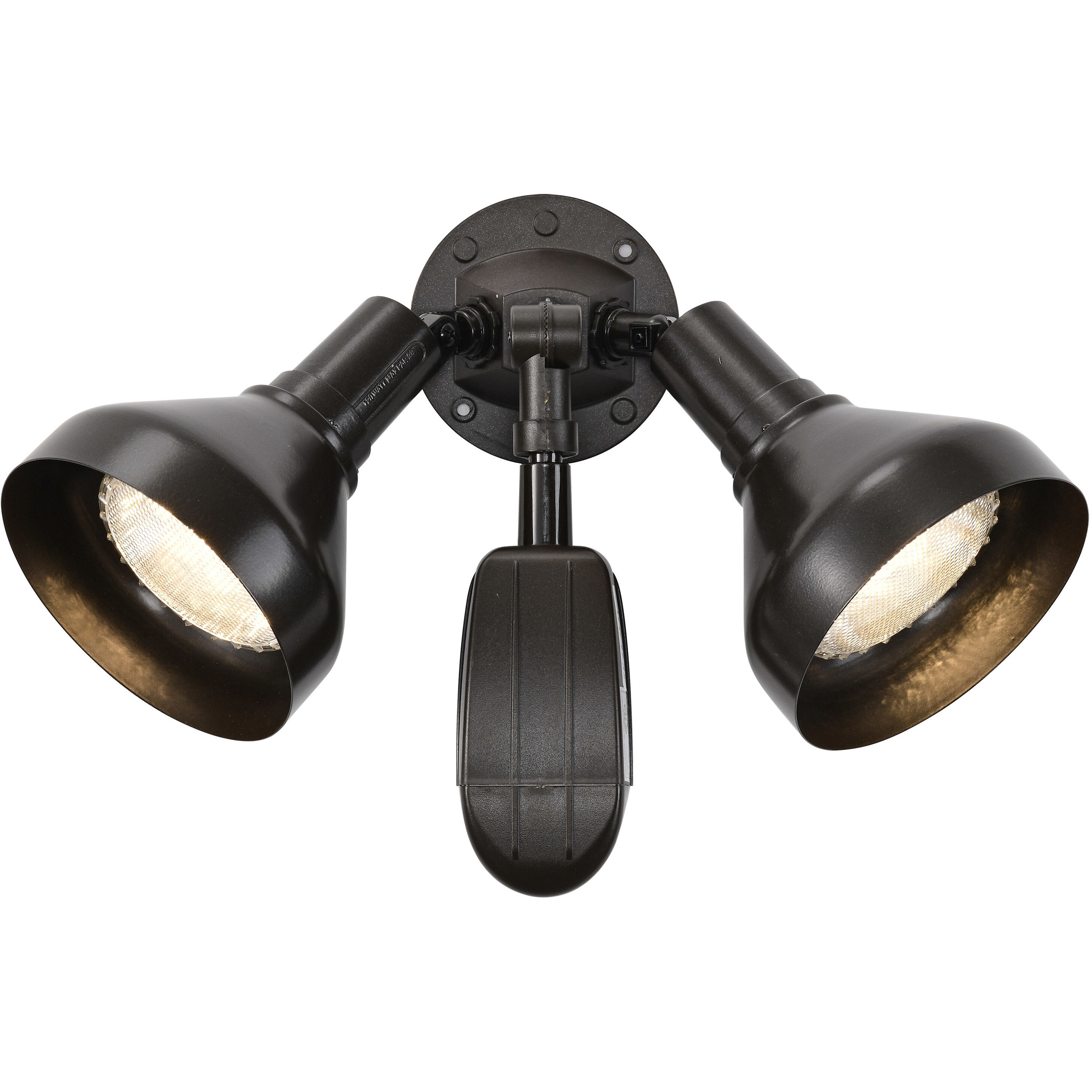 Brentwood 2 Light 5 inch Bronze Outdoor Flood Light