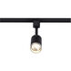 Brentwood 1 Light 120 Matte Black and Brushed Nickel Track Lighting Ceiling Light