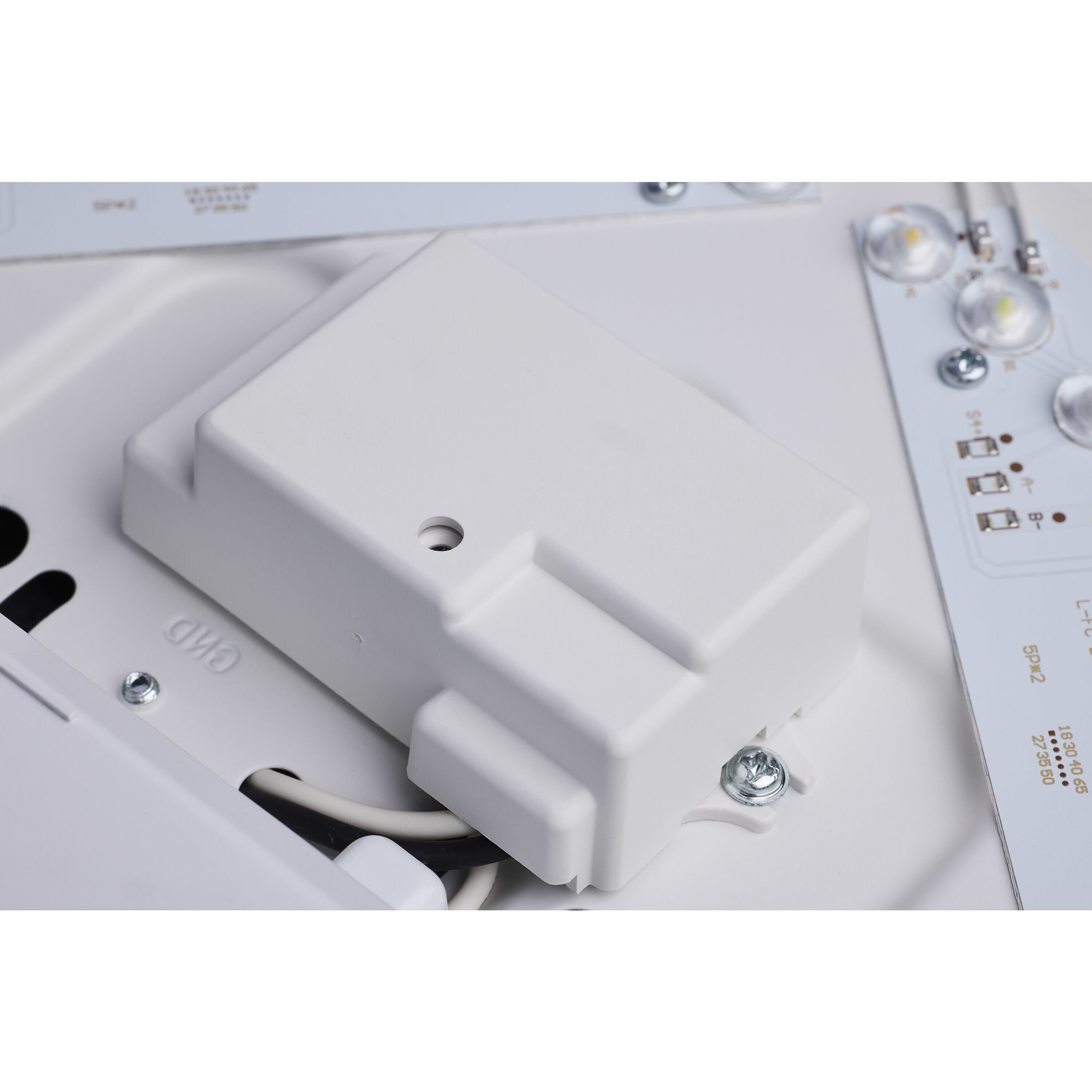 ColorQuick LED 13.39 inch White Flush Mount Ceiling Light