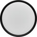 Brentwood LED 11.42 inch Matte Black Flush Mount with Night Light Ceiling Light