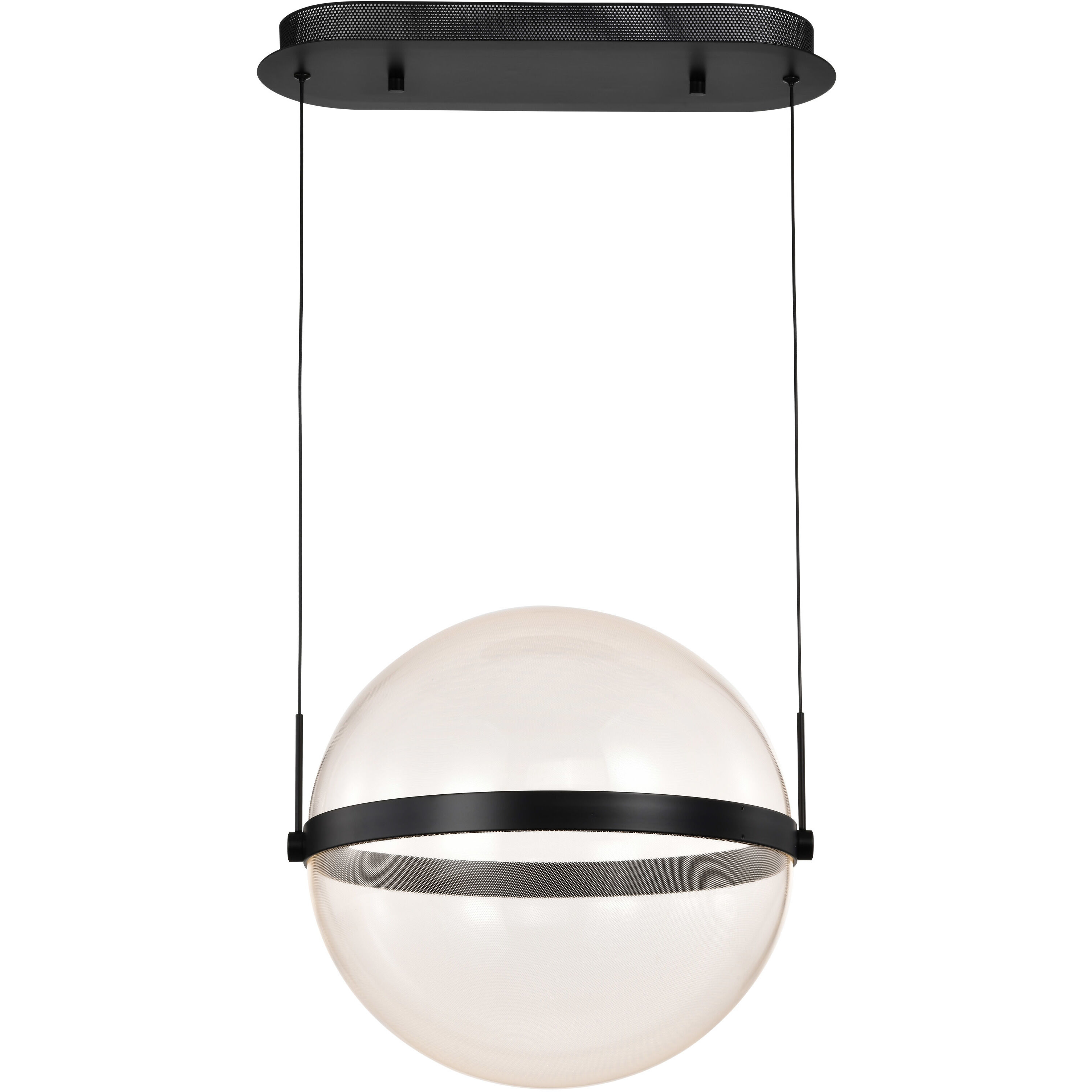 Arvada LED 16.63 inch Matte Black Pendant Ceiling Light