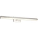 Mila LED 35.8 inch Brushed Nickel Vanity Wall Light