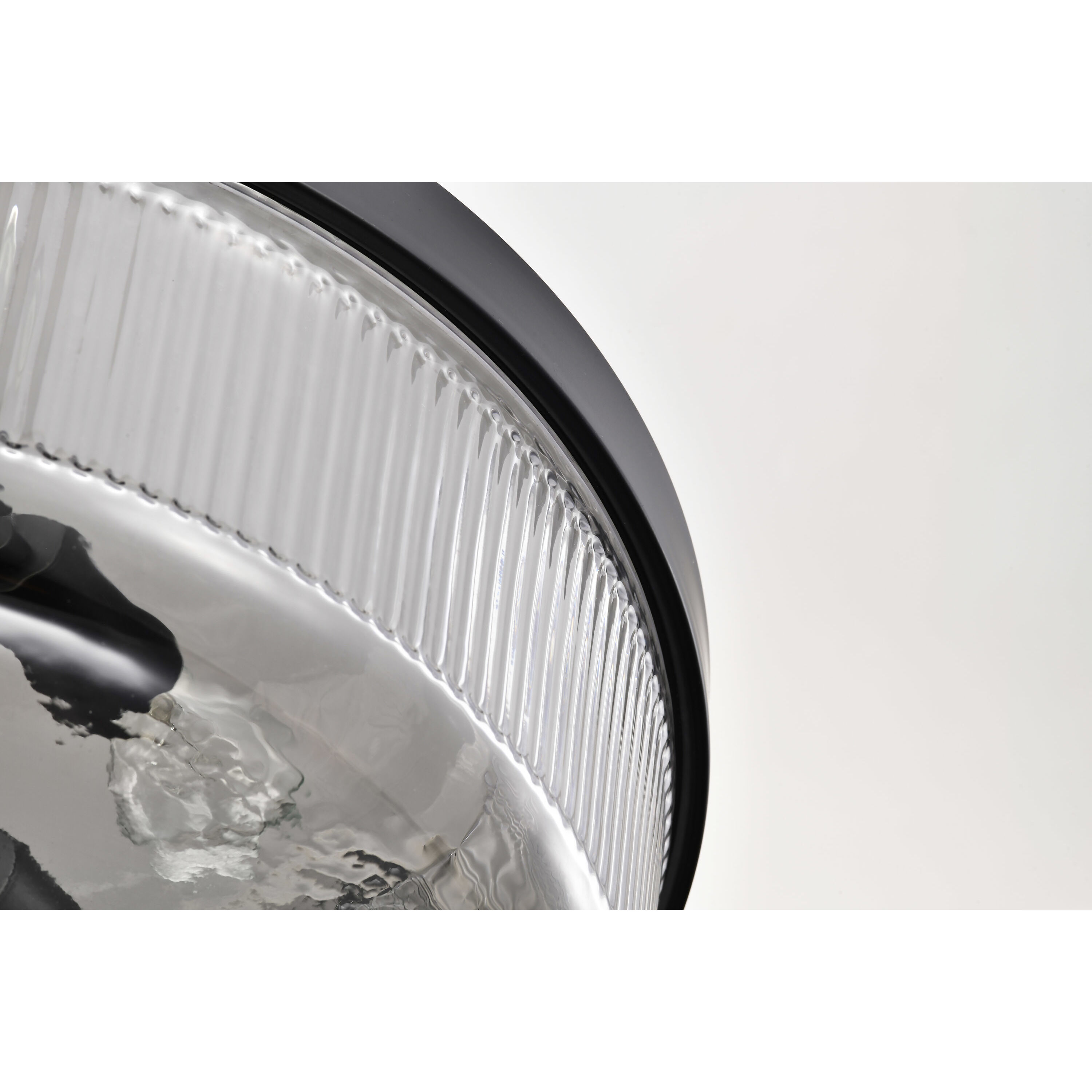 Grayson 17.25 inch Matte Black Flush Mount Ceiling Light