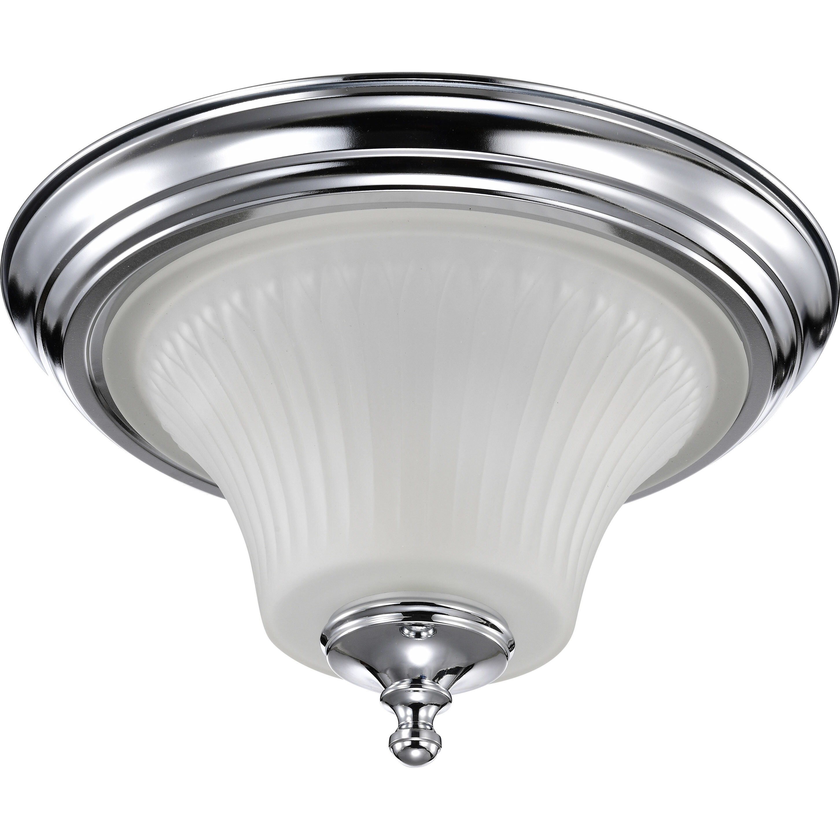 Nuvo 60 4271 Teller 2 Light 13 inch Polished Chrome Flush Mount