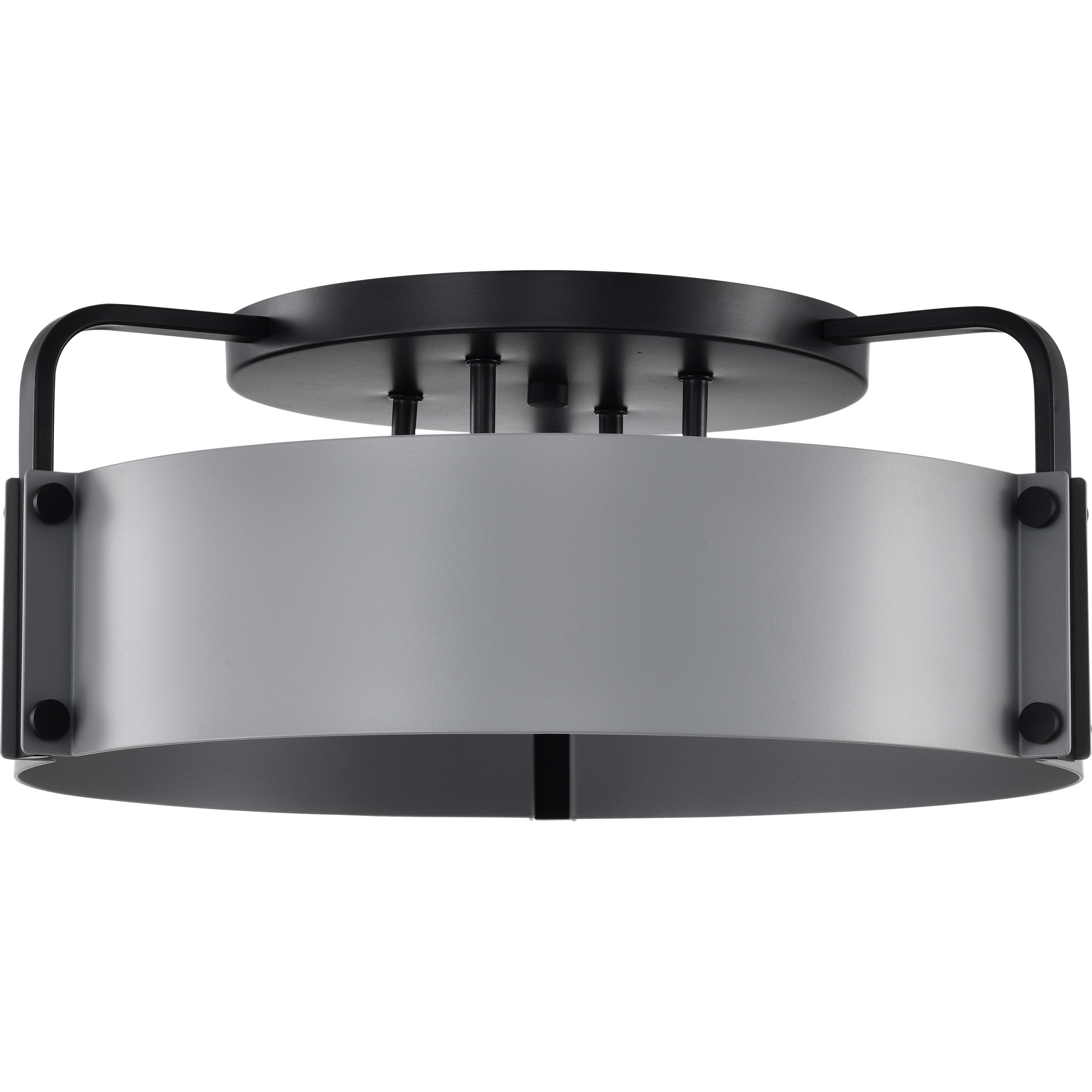 Altos 4 Light 18 inch Matte Gray Semi Flush Mount Ceiling Light
