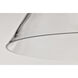 Edmond LED 13.63 inch Polished Nickel Semi Flush Mount Ceiling Light