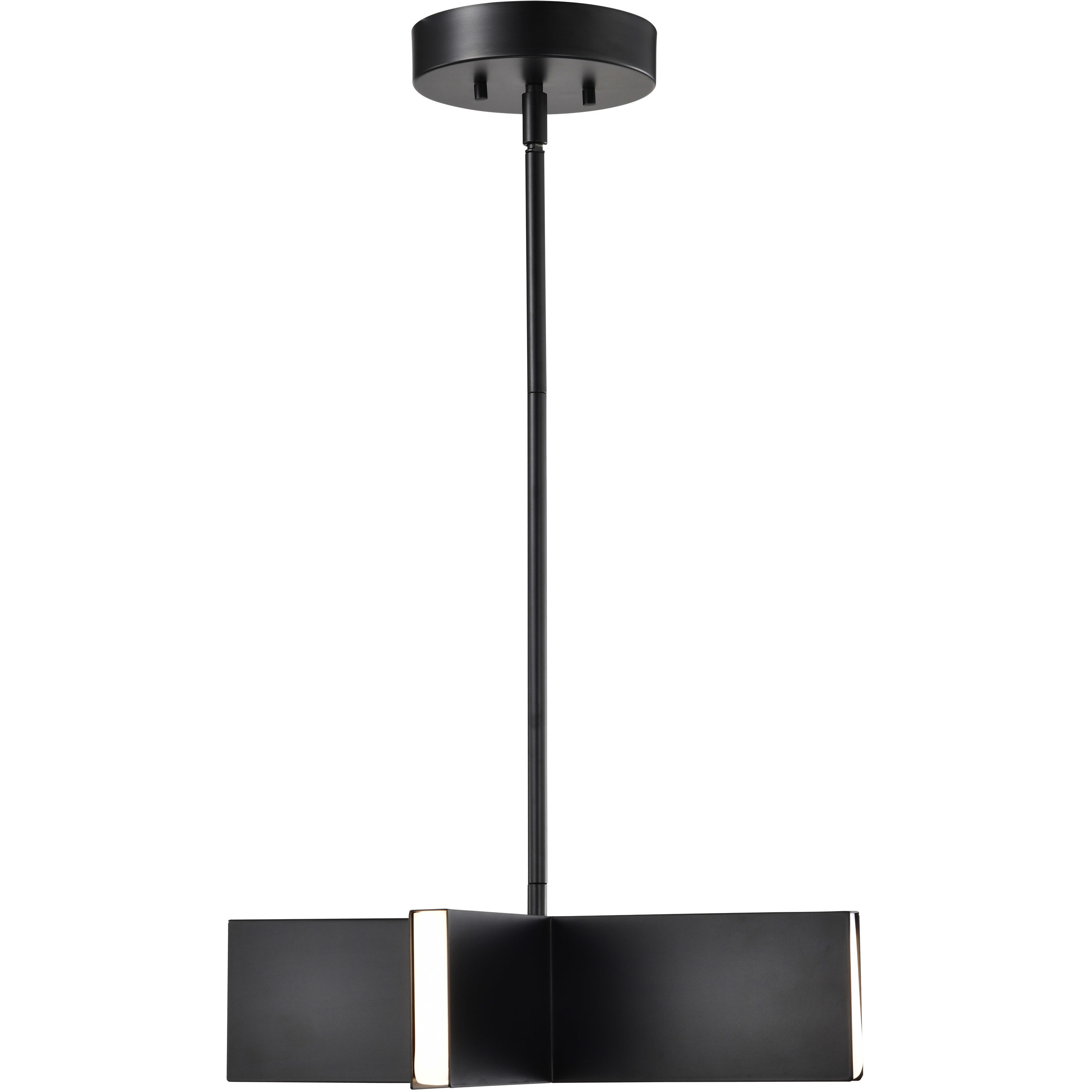 Blaine LED 15.75 inch Matte Black Pendant Ceiling Light